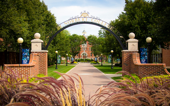 St. Norbert College arch