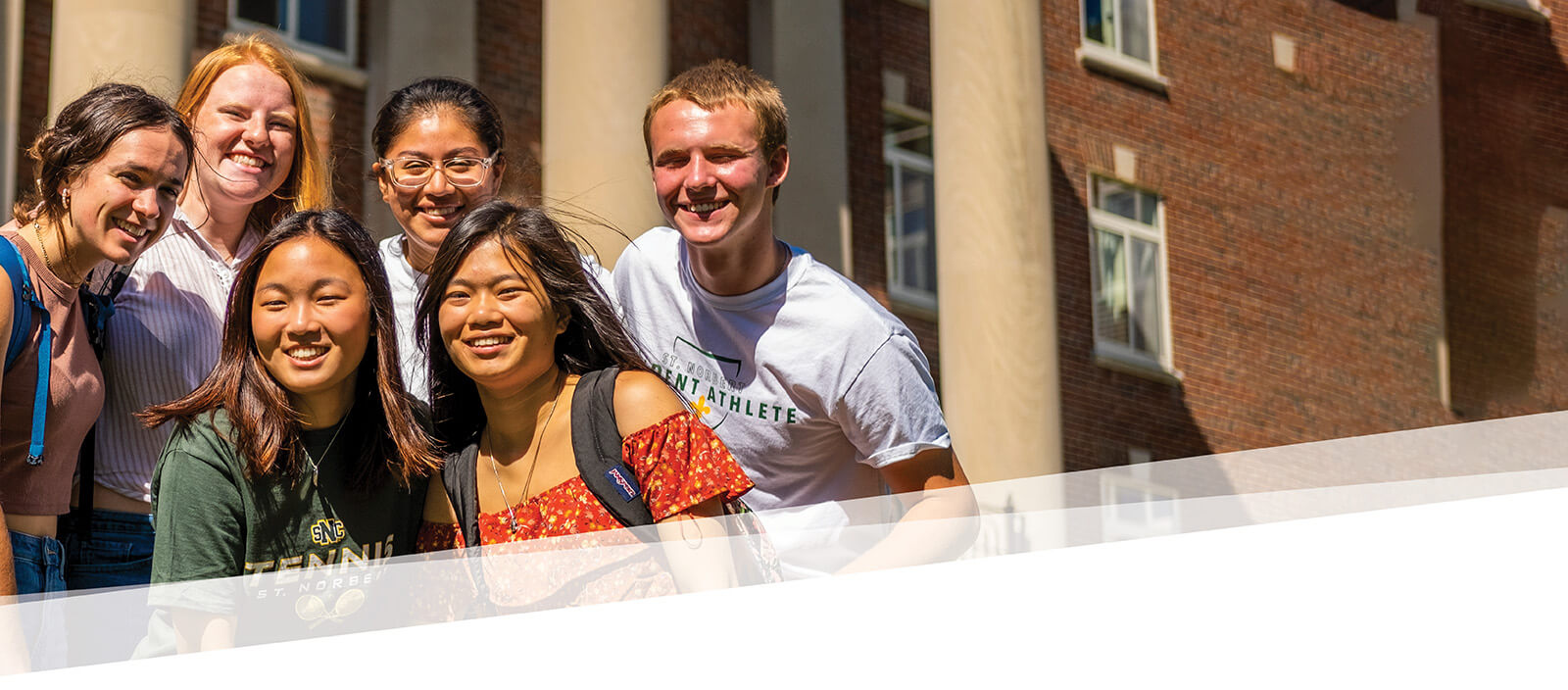 Students at St. Norbert College