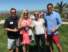 Photo of a alums enjoying an event