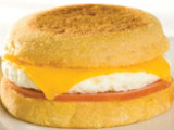 Canadian Bacon, Egg and Cheese Muffin
