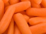 Whole Baby Steamed Carrots