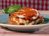 Eggplant Parmesan en Casserole Eggplant Parmesan en Casserole