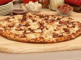 Wisconsin Three Cheese Bacon Pizza Wisconsin Three Cheese Bacon Pizza