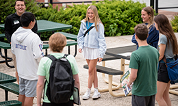 Students get together at SNC