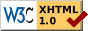W3C XHTML 1.0
