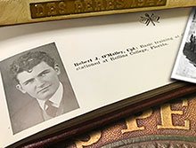 Veteran Receives His Degree 77 years later