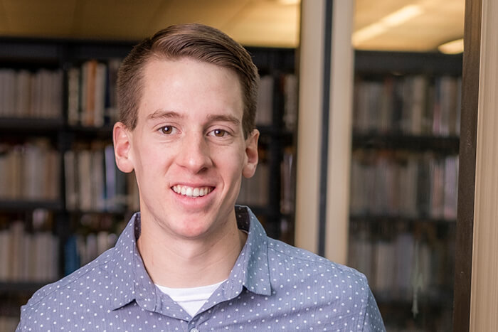 Portrait of student Matthew McKendry