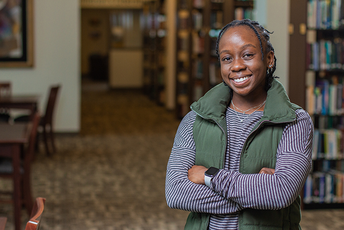 Portrait of student Audrey Makope